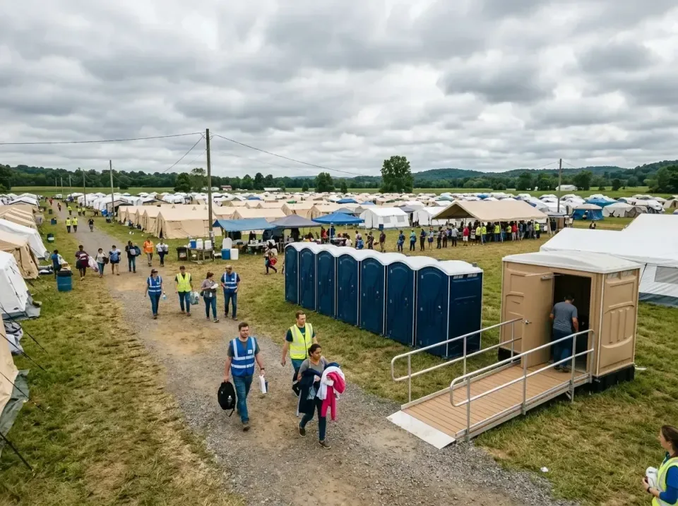 disaster-relief-camp-restrooms-010 — frequently asked questions, Dumpster & Portable Bathrooms Rental in Larch Way, WA
